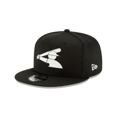 Black Chicago White Sox Hat - New Era MLB Clubhouse Collection 9FIFTY Snapback Caps USA0475193